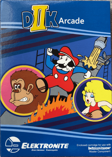 DIIK Arcade box art for Intellivision